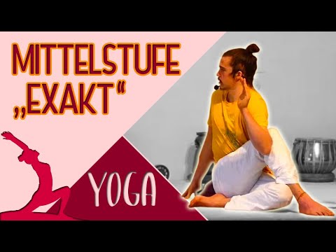 Yogastunde "Exakt" mit Felix - Yoga Vidya Mittelstufe Live - 09:15 Uhr 23.01.2021