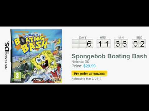 SpongeBob's Boating Bash Nintendo DS