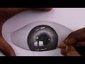 How to draw realistic eyes for beginners with pencil | Pencil Sketch Video | Easy to draw