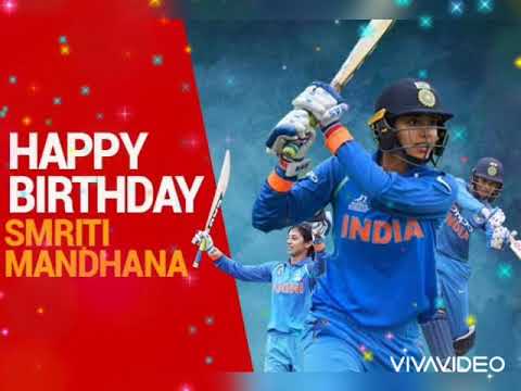 Smriti Mandhana birthday status 2020|| July 18||Smriti Mandhana birthday wishes, WhatsAppStatus