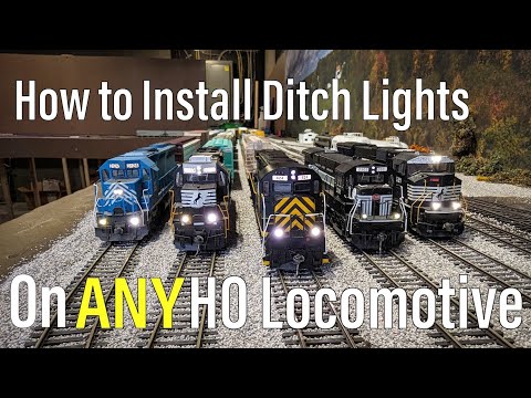 Ditch the Darkness! A Complete guide to Installing Ditch Lights (HO Scale)