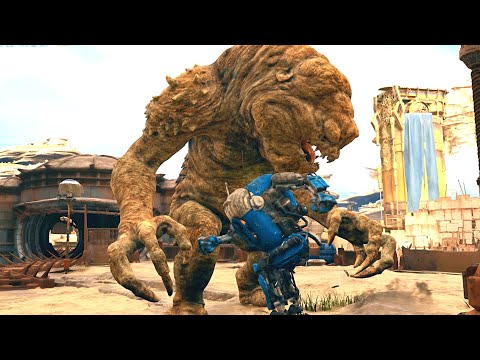 Bounty Hunter VS Rancor - STAR WARS JEDI SURVIVOR