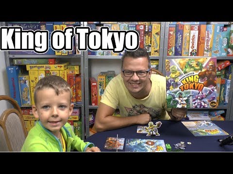 King of Tokyo (iello) - ab 8 Jahre - eines der erfolgreichsten (verrückten) Würfelspiele!