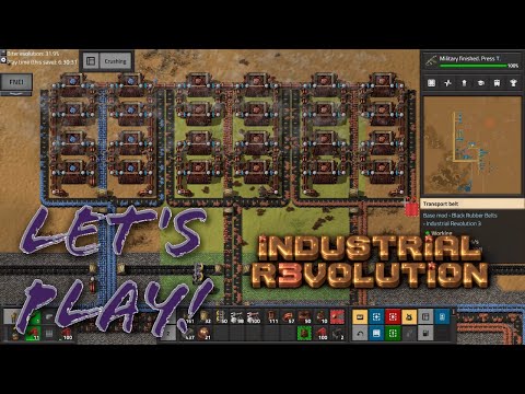 Industrial Revolution 3 (Factorio) - Ep 12: Crushing It