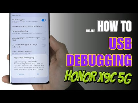 How to Enable USB Debugging on HONOR X9c 5G | Step-by-Step Guide