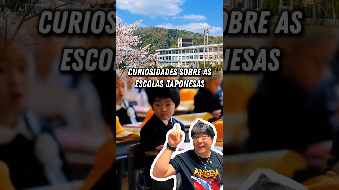 Curiosidades sobre as escolas do Japão! #japão #curiosidades #escolanojapao #viral #viralvideo #fyp