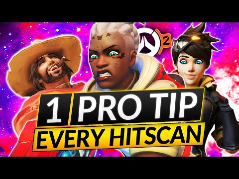 1 ABSOLUTELY INSANE TIP for EVERY DPS HERO - HITSCANS - Overwatch 2 Guide