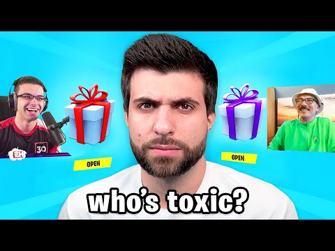 I Gifted EVERY Fortnite Streamer to Answer This Question.