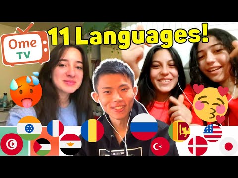 Polyglot Picking Up Girls by Speaking Their Native Languages on Omegle!