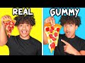 Eating The Worlds BIGGEST Gummy Food For 24 HOURS!!