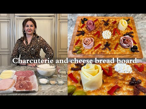 charcuterie and cheese bread board  samira's kitchen episode # 366