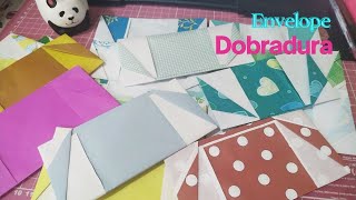 Como Fazer Envelope Origami| Dobradura Fcil