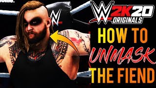 WWE 2K20: HOW TO UNMASK THE FIEND BRAY WYATT (2K ORIGINALS)