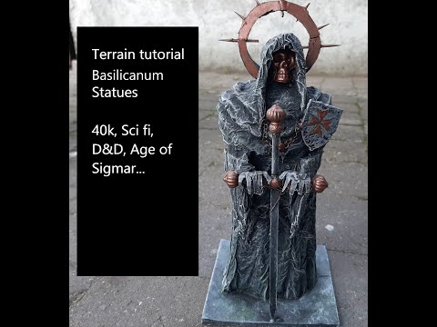 HOW TO MAKE Warhammer // 40k statues - very easy!