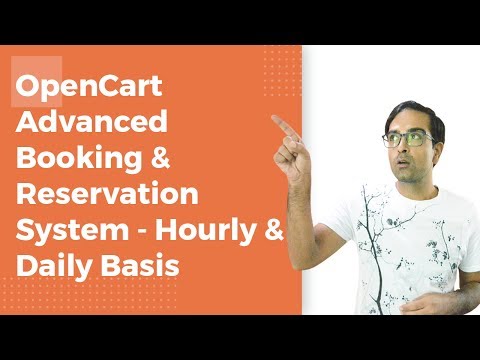 OpenCart Advanced Booking & Reservation System | Daily & Hourly Wise