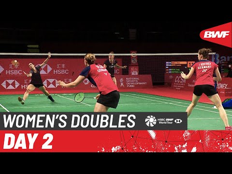 HSBC BWF World Tour Finals | Day 2: Birch/Smith (ENG) [4] vs. Efler/Herttrich (GER)