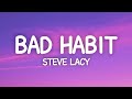 Steve Lacy - Bad Habit (Lyrics)