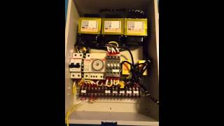 ตู้ควบคุม ระบบหลอดไฟใต้สระน้ำ