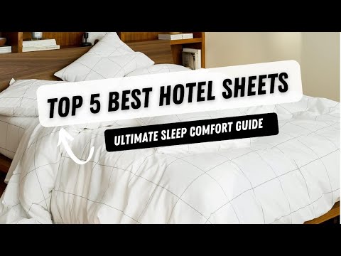 🔥 Top 5 Best Hotel Sheets on Amazon 2025 | Ultimate Sleep Comfort Guide