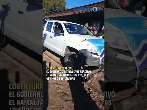 El gobierno de Santa Cruz reactivó el ramal Jaramillo- Fitz Roy