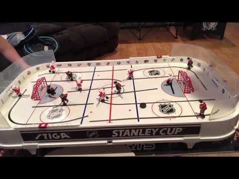 Stiga rod hockey game so much fun