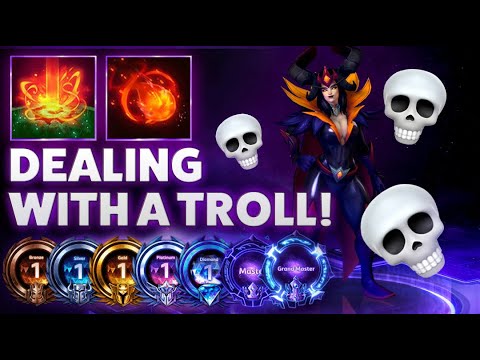 Alexstrasza Cleansing Flame - DEALING WITH A TROLL! - Bronze 2 Grandmaster S3 2022
