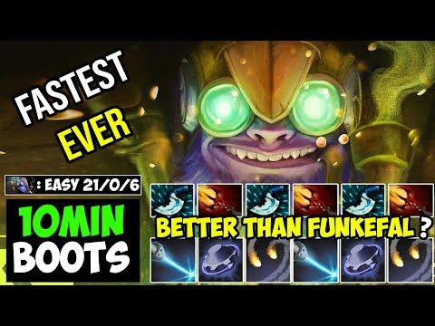 How to Play Tinker Like a Pro with Super Fast Finger Infinite Skill Spam Dota 2