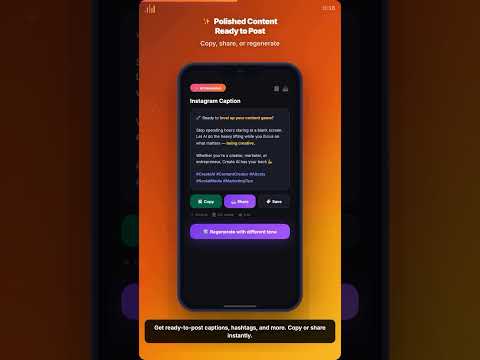 Create AI : content assistant