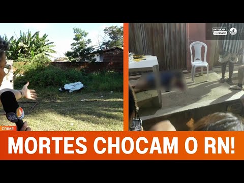 Violência no RN: EX3CUÇÕES em São José de Mipibu e Felipe Guerra chocam moradores