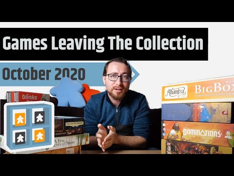 Games Leaving My Collection: October 2020 Update