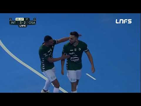 Gol Rafa Usín (3-3) Movistar Inter - Osasuna Magna. J6, 1Div. LNFS