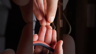 JEWELRY TUTORIAL ✨ follow for more tips and tricks #handmadejewelry #makingjewelry #howtomakejewelry