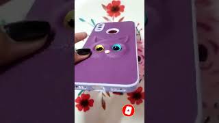 Redmi note 7, mobile back cover for girls, cute 🐈 cat leather finish, available in Amazon..