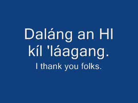 Alaskan Haida: Thank You