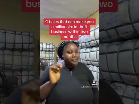 4 BALES THAT CAN MAKE YOU A MILLIONAIRE IN THRIFT WITHIN 2 MONTHS