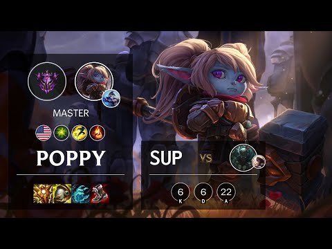 Poppy Support vs Pyke - NA Master Patch 11.16