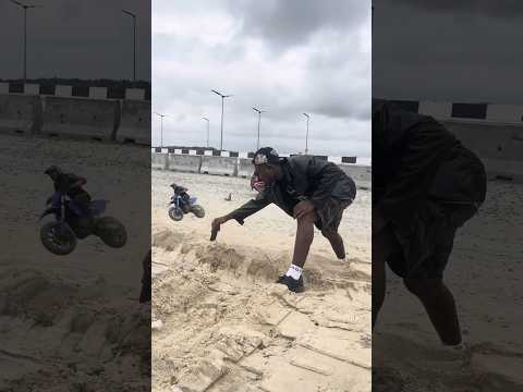 The Run Dirt Bike BTS vs Result 👀