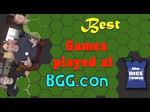 Top 10 Games played at BGG con   HAMTAG