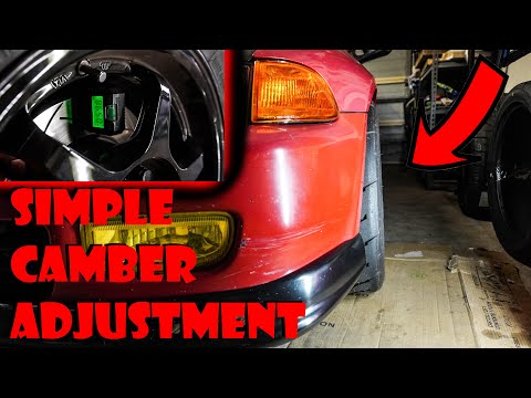 Measure+Adjust Camber For Cheap On Your Civic, Integra And Prelude