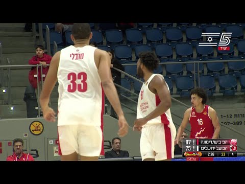 Hapoel Beer Sheva/Dimona vs. HAPOEL JERUSALEM - Game Highlights