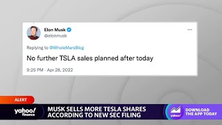 Elon Musk sells $3.5 billion worth of Tesla stock