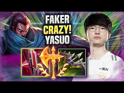 FAKER CRAZY YASUO GAME IN KR SOLOQ! - T1 Faker Plays Yasuo MID vs Aurelion Sol!