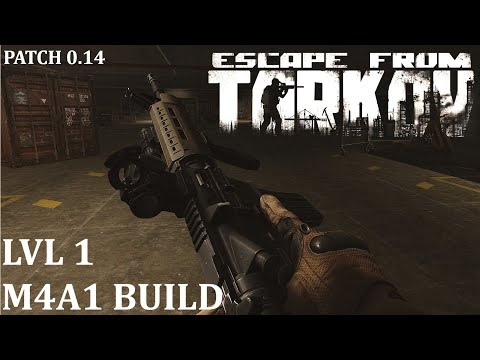 Escape From Tarkov Lvl 1 M4A1 Build (.14 Patch)