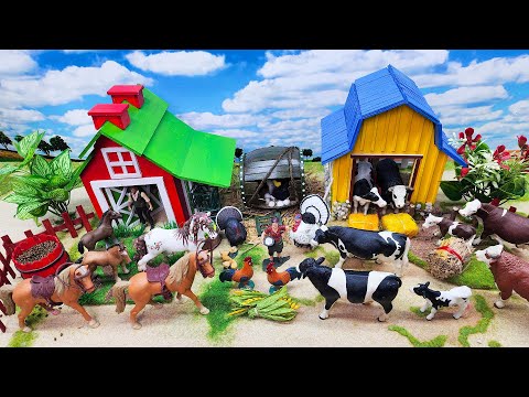 Top the most creative diy miniature Farm Diorama - Farm House for Cow, Horse - Barn Animals