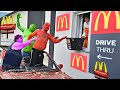 Team Hulk In McDonald S Drive Thru