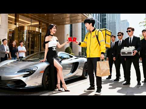 Lieferjunge mit Superkräften hilft CEO-Frau reich zu werden.