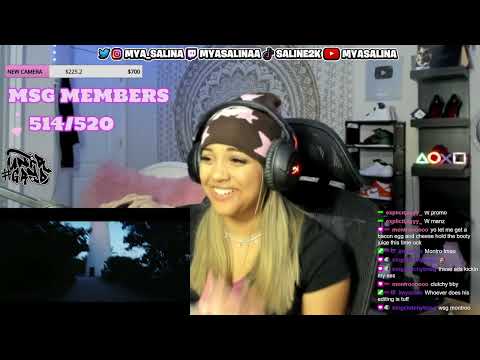 Mya Salina REACTS to tana - saving me (Official Video)