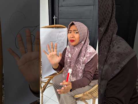 Oyen cemburu minta di lukis juga⁉️