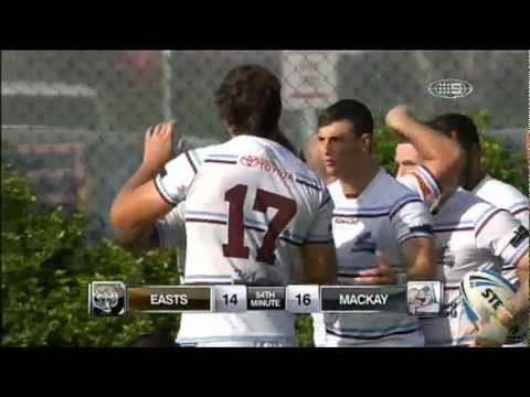 Round 6 - Easts Tigers v Mackay Cutters - Intrust Super Cup 2012