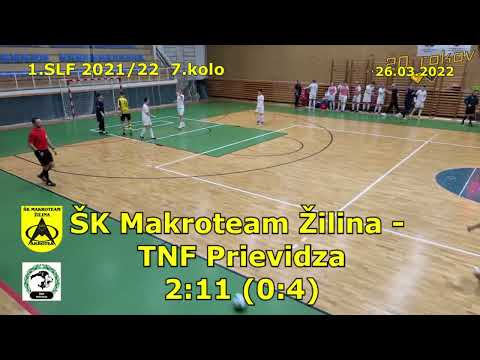ŠK Makroteam Žilina - TNF Prievidza 2 : 11